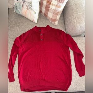 Club Room Red Men's Sweater